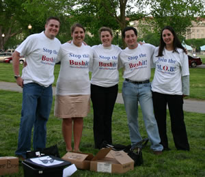 M.O.Bsters at the White House